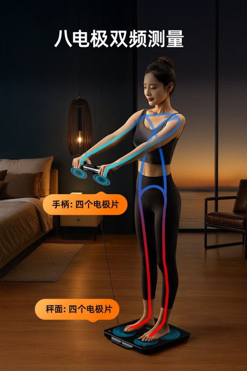 沃莱P7 Max智能八电极体脂秤的多场景价值开元棋牌app健身党宝妈亚健康人群都需要：(图9)